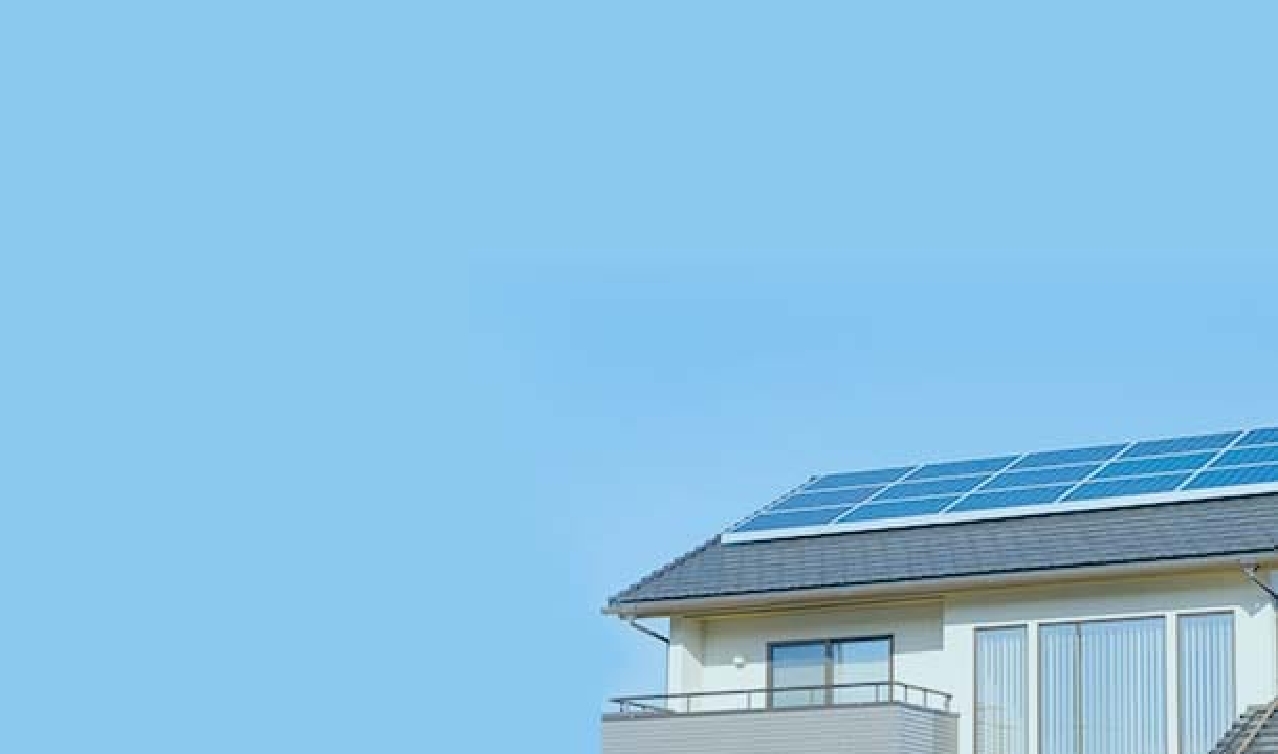 太陽光発電の新築戸建住宅